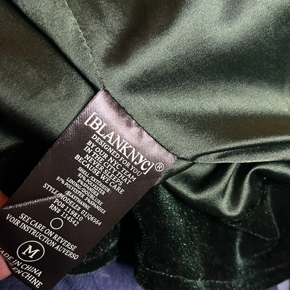 EUC Blank NYC Jacket Green M - Picture 5 of 6